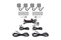 Diode Dynamics Rock Light - Amber/White - M8 4-Pack
