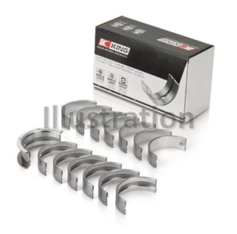 King Engine Bearings BMW N57 D30 A/B/C / N57N / N57S (Size +0.5mm) Main Bearing Set