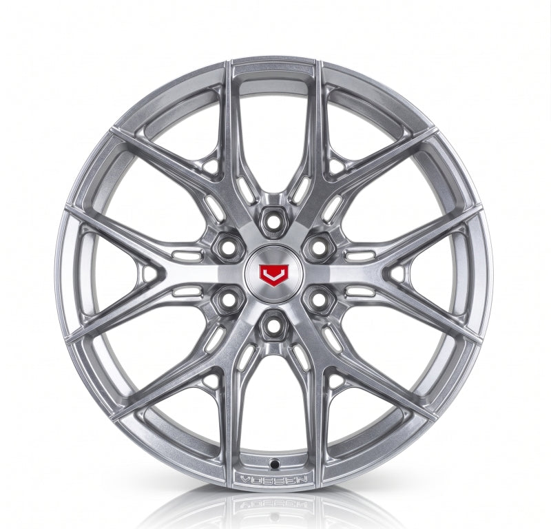 Vossen HF6-4 20x9.5 - 6x135 - ET15 - Deep Face - 87.1 - Silver Metallic Wheel
