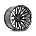 Vossen HFX-6 - 22x12 - 8x180 - ET-44 - Ultra Deep Face - 124.3 - Gloss Black Wheel