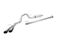 Roush 15-20 F-150 5.0L/3.5L/2.7L Black Tip Cat Back Exhaust