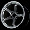 Advan GT Beyond 18X9.5 / +22 / 5x120 / 72.5 CB - Machining & Racing Hyper Black