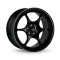 Enkei PF06 16x8 4x100 30mm Offset 67mm Bore - Black Machined