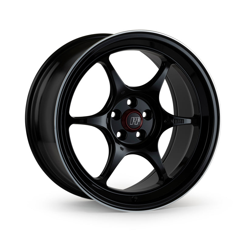 Enkei PF06 16x8 4x100 30mm Offset 67mm Bore - Black Machined