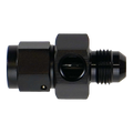 DeatschWerks 6AN Male Flare to Female Flare Swivel with 1/8th NPT