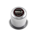Weld Drag Sport Forged Center Cap 4 Lug 2.95in PT Weld Polished