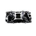 Edelbrock RPM Air-Gap Intake Manifold for Big-Block Chevy Oval Port - Black Plasma Finish