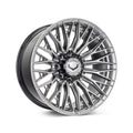 Vossen HFX-6 17x9 - 6x135 - ET0 - Super Deep Face - 87.1 - Hyper Gunmetal Wheel