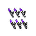 Injector Dynamics ID1300X 02-06 BMW M54 14mm (Purple) Adapter Top Injectors - Set of 6