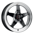 Weld 17x10 Ventura Drag 5x114.3 ET49 BS 7.42 Gloss BLK MIL DIA 78.1