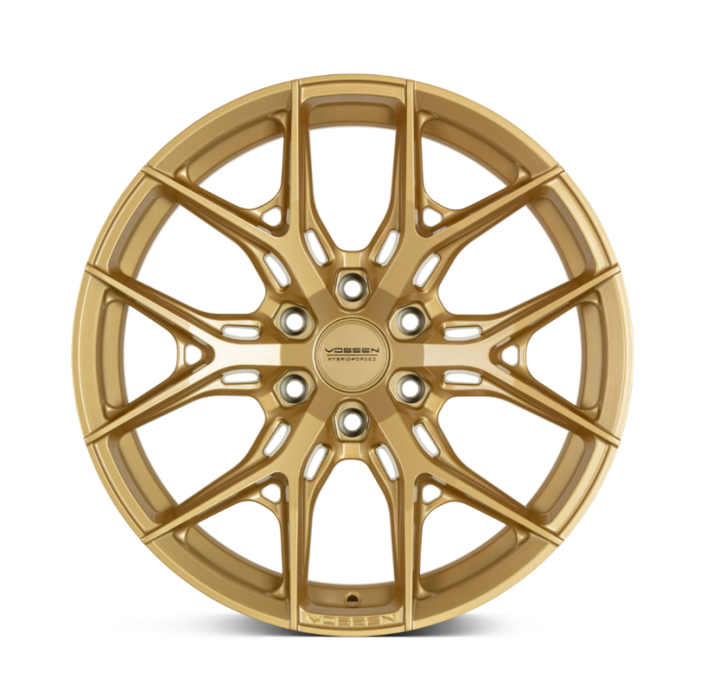 Vossen HF6-4 20x9.5 - 6x135 - ET15 - Deep Face - 87.1 - Satin Gold Wheel
