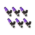 Injector Dynamics 1750-XDS - 60mm Length - 14mm Purple Top - 14mm Lower O-Ring (Set of 6)