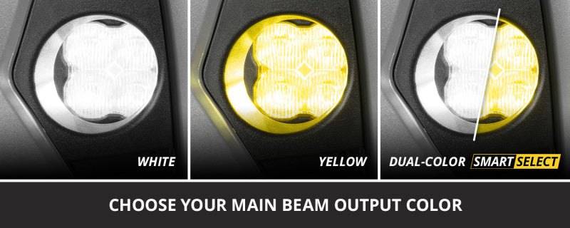 Diode Dynamics 05-26 Dodge/Jeep Gladiator/Cherokee/Grand Cherokee/Wrangler SS3 LED Fog Light Kt