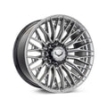 Vossen HFX-6 18x9 - 6x139.7 - ET0 - Super Deep Face - 106.1 - Hyper Gunmetal Wheel