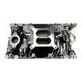 Edelbrock RPM Air-Gap Manifold for Small-Block Chevy Vortec - Chrome Plasma