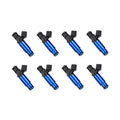 Injector Dynamics 1300cc High Impedance Injector - 60mm Length - 14mm Blue Bottom - Set of 8