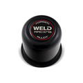 Weld Center Cap 5-Lug 3.16in OD x 3.20in Tall DFS PT - Black