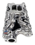 Edelbrock Ford Small-Block 289-302-347 RPM Air-Gap Intake Manifold - Chrome Plasma Finish