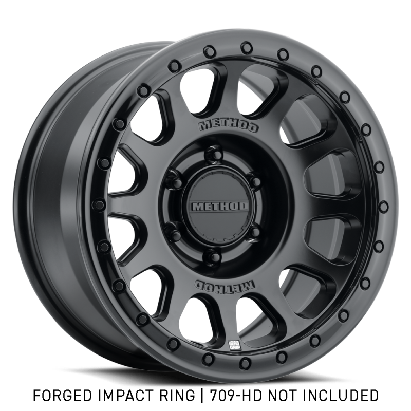 Method Beadlock Ring - 17in Forged - Style 1 - Gloss Black