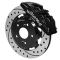 Wilwood Dynapro 6 Front Hub Kit 12.19in SRP Drilled 04-05 Honda Civic SI/ 02-06 Acura RSX