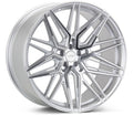 Vossen HF-7 22x9.5 - 5x112 - ET15 - Deep Face - 66.5 - Silver Polished Wheel