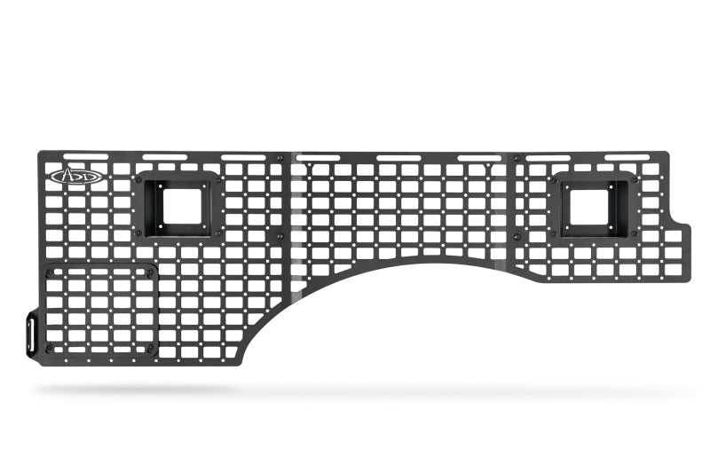 ADD 2021+ Ford F150 Raptor 66in Bed Side Molle Panels - Passenger Center