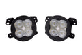 Diode Dynamics 05-26 Dodge/Jeep Gladiator/Cherokee/Grand Cherokee/Wrangler SS3 LED Fog Light Kt