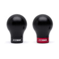 Cobb Mazda 6-Speed Weighted COBB Shift Knob - Black (Incl. Both Red + Blk Collars)
