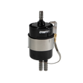 DeatschWerks 10 Micron 3/8in Barb Fuel Filter Regulator w/ Stainless Steel Body - Black