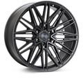 Vossen HF6-5 22x10 - 6x139.7 - ET-18 - Super Deep Face - 106.1 - Matte Gunmetal Wheel