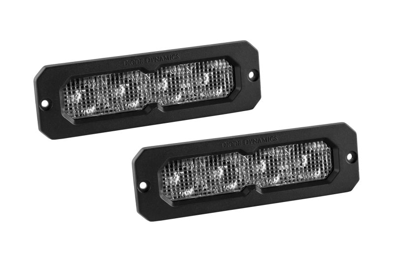 Diode Dynamics SS6 Sport White Flood Flush RBL (pair) 6000K